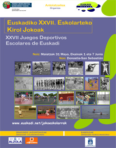 Cartel - Juegos Escolares 2007